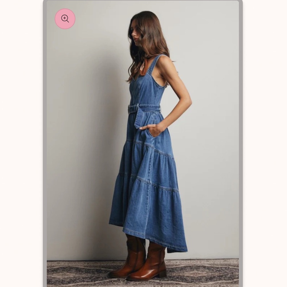 Forte Denim Darling Tiered Maxi Dress - Picture 3 of 6